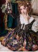 Time Machine Heart Series Classic Lolita Retro Long Sleeve Dress