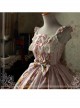 Magic Tea Party Alice Series JSK Printing Sweet Lolita Sling Dress