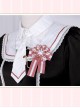 Cardcaptor Sakura Series OP Black And White Sweet Lolita Short Sleeve Dress