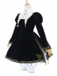 Cardcaptor Sakura Series OP Black Angel Gothic Lolita Long Sleeve Dress