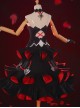 Honkai Impact 3 Delissa Gothic Dress Cosplay Set