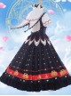 Cherry Blossom Key Series Sweet Cosplay Lolita Short Sleeve Dress Set