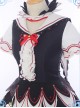 Cherry Blossom Key Series Sweet Cosplay Lolita Short Sleeve Dress Set