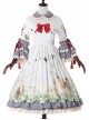 Grass Machicken Series OP Detachable Long Sleeves Sweet Lolita Dress