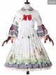 Grass Machicken Series OP Detachable Long Sleeves Sweet Lolita Dress