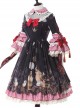 Grass Machicken Series OP Detachable Long Sleeves Sweet Lolita Dress