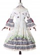 Grass Machicken Series OP Detachable Long Sleeves Sweet Lolita Dress