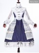 Classical Puppets Bear Series Embroidery OP Classic Lolita Long Sleeve Dress