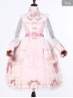 Classical Puppets Bear Series Embroidery OP Classic Lolita Long Sleeve Dress