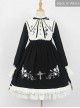 Oath Roses Series OP Gothic Lolita Long Sleeve Dress