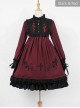 Oath Roses Series OP Gothic Lolita Long Sleeve Dress