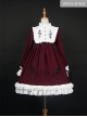 Oath Roses Series OP Gothic Lolita Long Sleeve Dress