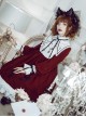 Oath Roses Series OP Gothic Lolita Long Sleeve Dress