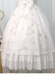 *The Night Of Stars And Moon* JSK High Waist Gradient Classic Lolita Sleeveless Starry Sky Dress