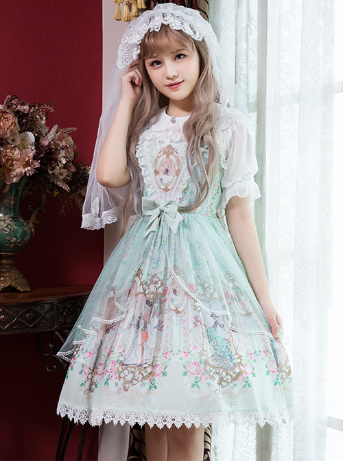 Rococo Dance Party Series JSK Classic Lolita Sling Dress