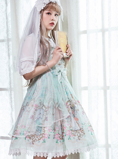 Rococo Dance Party Series JSK Classic Lolita Sling Dress