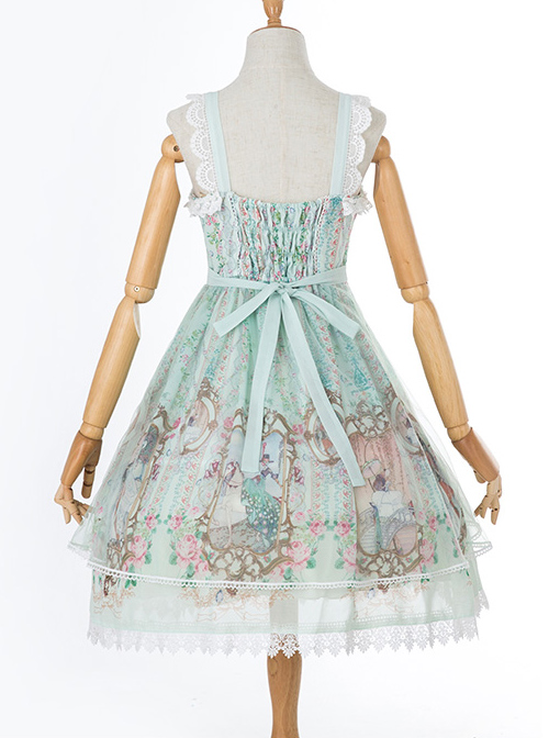 Rococo Dance Party Series JSK Classic Lolita Sling Dress