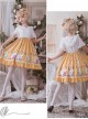 Springtime Hand Stick Series OP Printing Classic Lolita Short Sleeve Dress