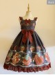 Strawberry Hug Series Bowknot Sweet Lolita Sling Dress