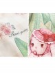 Little Rabbit Series JSK Rabbit Printing Ruffle Sweet Lolita Sling Dress