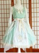 Flowers And Zither Embroidery JSK Chinese Style Qi Lolita Sleeveless Dress