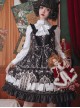 Louis Poker City Series JSK Lace Bowknot Classical Lolita Sling Dress