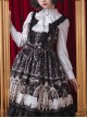 Louis Poker City Series JSK Lace Bowknot Classical Lolita Sling Dress