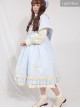 Crucifix Choir Series Sweet Lolita Long Sleeve Dress And Cloak Set