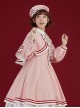 Cardcaptor Sakura Series Pink Cloak OP Sweet Lolita Long Sleeve Dress