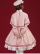 Cardcaptor Sakura Series Pink Cloak OP Sweet Lolita Long Sleeve Dress