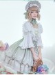 Green Light Forest Series OP Ruffle Classic Lolita Short Sleeve Dress