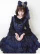 Bronzing Constellation Chiffon Bowknot Classic Lolita Sling Dress