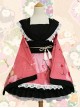 Lace Collar Bowknot Cherry Blossoms Sweet Lolita Kimono