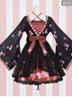 Goldfish Sakura Princess Embroidery Sweet Lolita Long Sleeve Dress