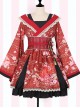 Cherry Blossoms Printing Japanese-style Sweet Lolita Improved Kimono