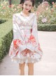 Cherry Blossoms Printing Japanese-style Sweet Lolita Improved Kimono