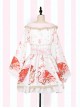 Cherry Blossoms Printing Japanese-style Sweet Lolita Improved Kimono