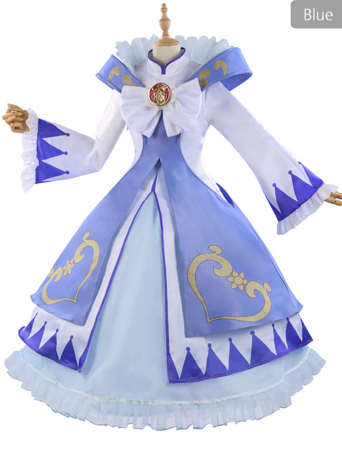 Gemini Princess Series Cosplay Costumes Pink Or Blue Sweet Lolita Dress Set