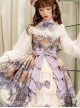 Dusk Of The Gods Series Elegant Retro Classic Lolita Long Sleeve Long Dress