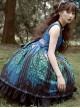 Magic Tea Party City Of Aurora Series JSK Blue Classic Lolita Sleeveless Dress