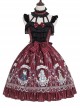 Magic Tea Party Rose Knight Series Classic Lolita Sling Dress