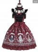 Magic Tea Party Rose Knight Series Classic Lolita Sling Dress