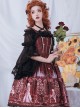 Astrology College Series Printing  JSK Classic Lolita Sling Dress