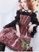 Astrology College Series Printing  JSK Classic Lolita Sling Dress