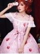 Apples Paradise Series Cute Printing Sweet Lolita Sling Dress