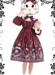 Magic Tea Party Rose Knight Series Classic Lolita Long Sleeve Dress