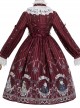 Magic Tea Party Rose Knight Series Classic Lolita Long Sleeve Dress