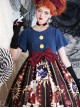 Circus Rabbit Series OP Bowknot Sweet Lolita Short Sleeve Dress