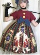 Circus Rabbit Series OP Bowknot Sweet Lolita Short Sleeve Dress