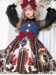 Circus Rabbit Series JSK Bowknot Retro Sweet Lolita Sling Dress